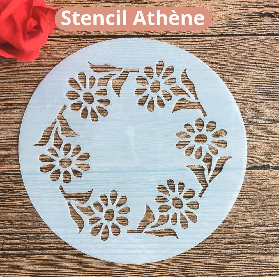 Stencil Athene 6" (15cm)