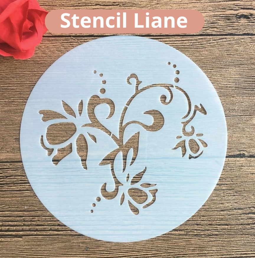 Stencil Liane 6" (15cm)