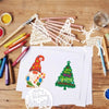 8pcs/set Christmas Stencils 13cm